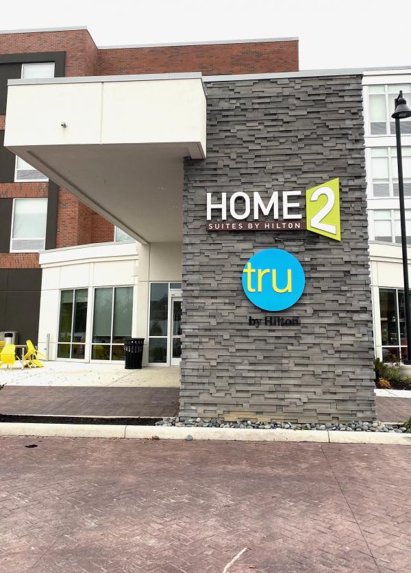 Outdoor photo of Home2 Tru Hotel in Columbus, Ohio