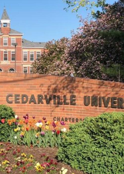 Photo of historic building at Cedarville University